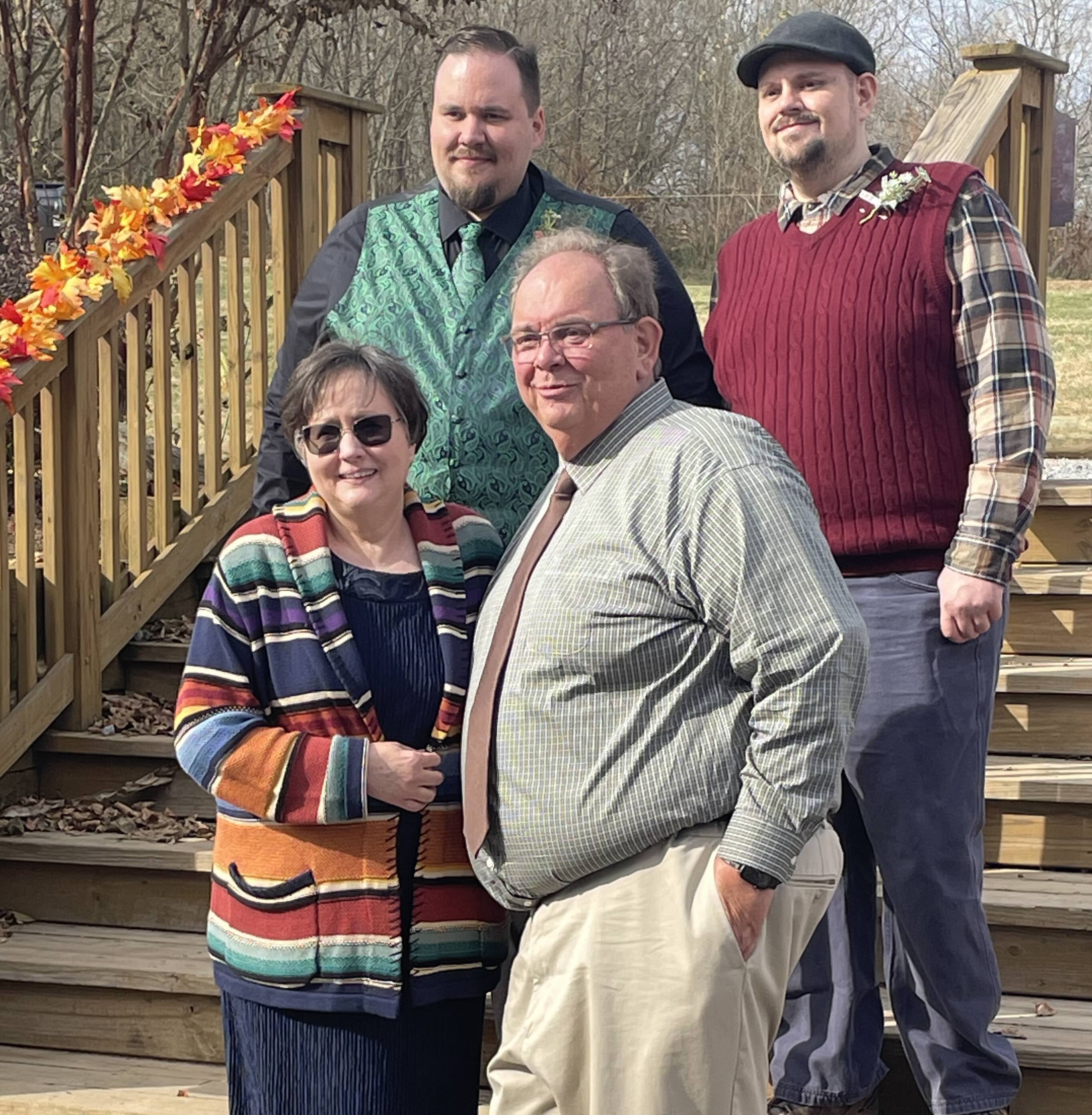 Tom Segelhorst with family